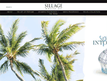 Tablet Screenshot of houseofsillage.com